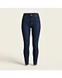 Women's skinny jeans, made to measure, dark wash