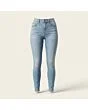 Women's skinny jeans, made to measure, light wash