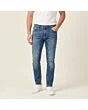 Men's slim jeans, made to measure, worn on a model