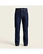 Men's straight jeans, made to measure, dark wash