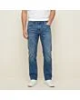 Men's straight jeans, made to measure, worn on a model
