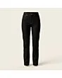 Women's straight jeans, made to measure, black denim