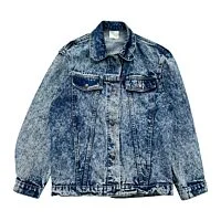 Acid Wash Denim Jacket