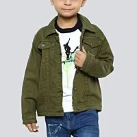 Army Green Denim Jacket