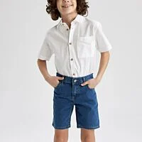 Bermuda Denim Shorts