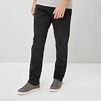 Black Straight Leg Jeans