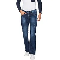 Bootcut Ripped Jeans