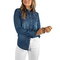 Chambray Snap Shirt