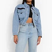 Crop Denim Jacket