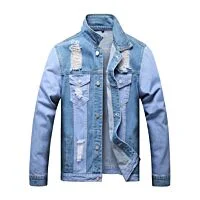 Distressed Jean Jacket