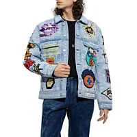 DIY Patched Denim Jacket