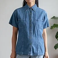 Double Pocket Denim Shirt