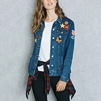 Embroidered Denim Jacket