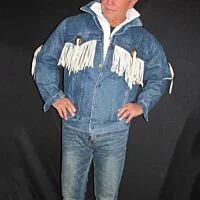 Fringed Denim Jacket