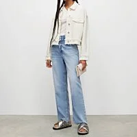 High Rise Wide Leg Jeans