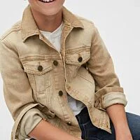 Khaki Denim Jacket