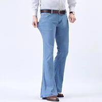 Low Rise Bell Bottom Jeans