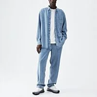 Oversized Denim Shirt