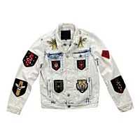 Patched Denim Jacket 