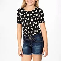 Slim Denim Shorts