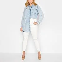 Stone Wash Denim Shirt