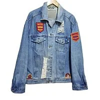 Vintage Patched Denim Jacket