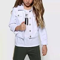 White Denim Jacket