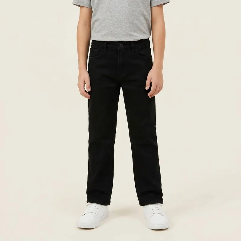 Kids' Husky Jeans worn on a model