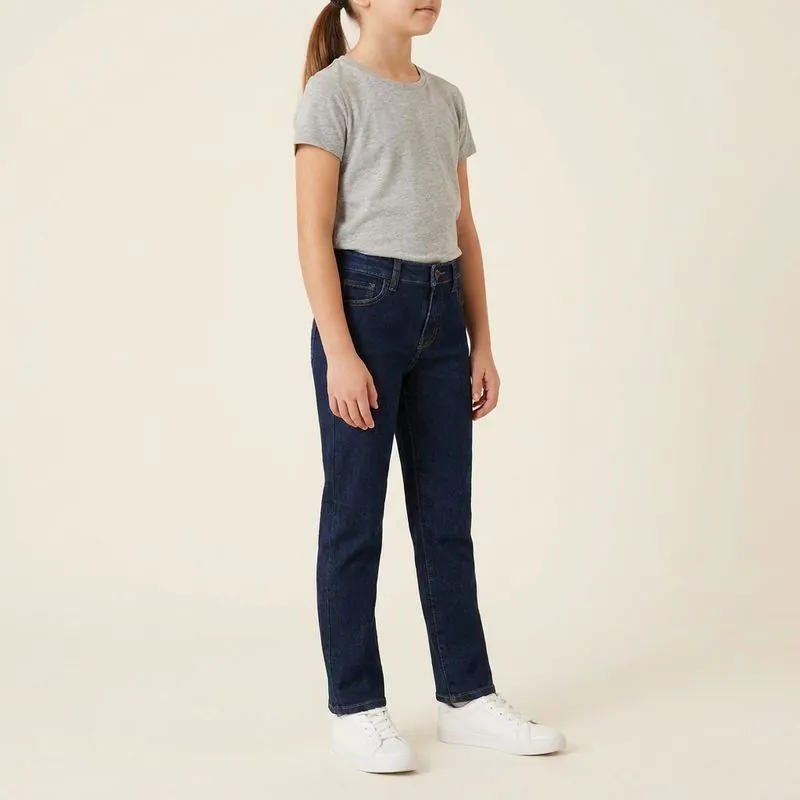 Kids' Regular Jeans worn on a model
