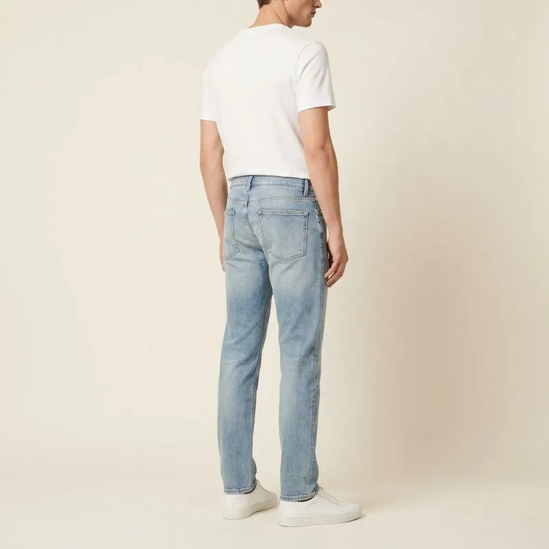 Tall Men's Jeans: Straight jeans worn on a model