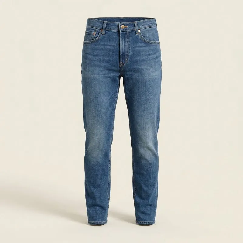 Men's Athletic Taper Jeans, front