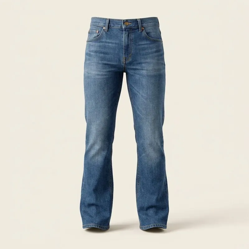 Men's Bootcut Jeans, front