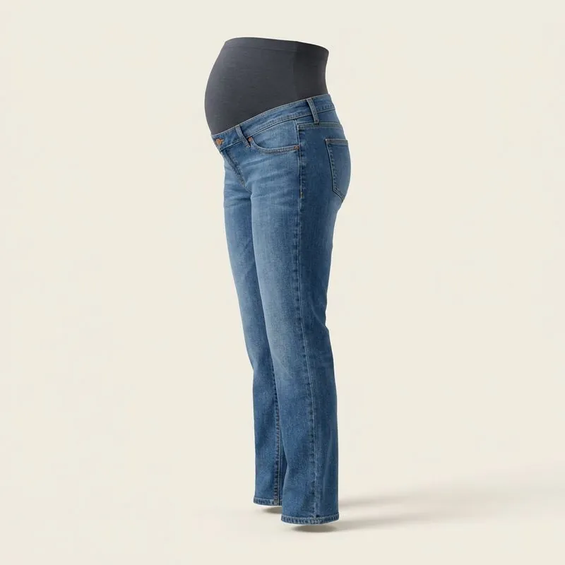 Maternity jeans, side view
