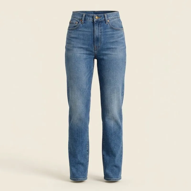 Women's Straight Leg Jeans, front